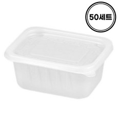 1회용 죽통 사각 죽용기 일회용 밀폐 죽포장 용기 미니 소 중 대 특대, 1세트, 50개