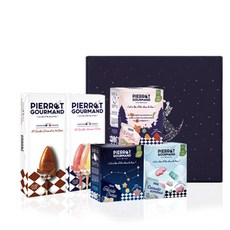 피에로구르망 패키지 선물 세트 (과일사탕+카라멜사탕+젤리 3종류), 1.052kg, 1개