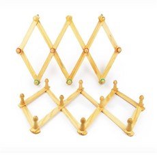 꿈꾸는비 자바라 행거 옷걸이 벽걸이옷행거, 고무링