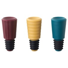 이케아 와인오프너 아욱시드 병마개3종 혼합 색상, 1개