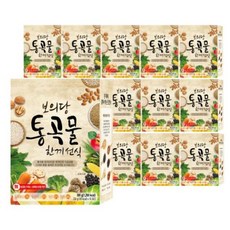 2박스 더 리뉴얼 보의당 통곡물 한끼선식 10+2 총12박스(30gx120포), 30g, 12박스