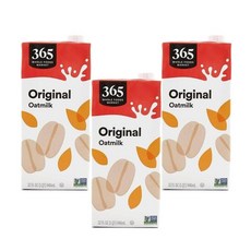 365 홀푸드마켓 오리지널 오트밀크 946ml, 3개