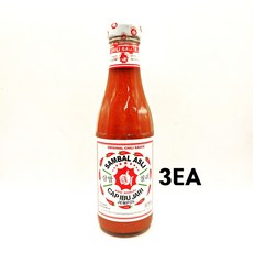 삼발 아슬리 칠리소스 SAMBAL ASLI CHILE SAUCE, 3개, 320ml