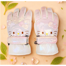 산리오 헬로키티 방한장갑 샤인 빅페이스 오지 아동 유아 어린이 여아 손가락 키즈 아이 아기 장갑 방한 방한장갑 키즈 남아