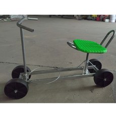 고추밭 의자 고추 수확차 작업 고추따는 기계 농업용 이동식 바퀴 밭일의자