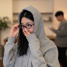 긱시크 오벌형 뿔테 안경 블랙 (45901971)