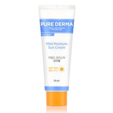 온더바디 퓨어더마 마일드 모이스처 선크림 SPF50+ PA++++, 50ml, 1개