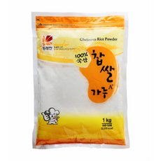 뚜레반 찹쌀가루 국산 A+, 1kg, 2개