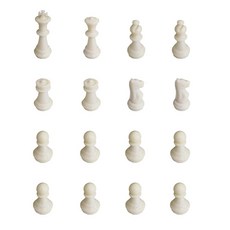 HCSMZZD 화이트보드 자석 16피스 재미있는 체스 냉장고 교실 장식 사무실 냉장고 사물함 액세서리 교사 용품 화이트, White, White