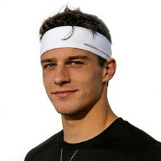 Sukeen Lightweight Sports Headbands for Men Moisture Wicking Sweat Bands Headbands Non-Slip Reflec