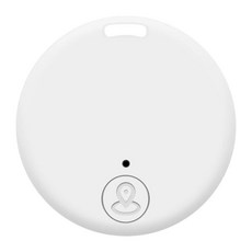 스마트 미니 GPS 트래커 휴대용 품목 찾기 장시간 배터리 수명 분실 방지 알람 태그 블루투스 호환 애완 동, 04 WITE