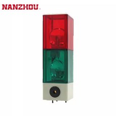 삼색경광등 신호 공사현장 주의 안전 경보등 LED 주차 점멸등 공장, LTA117-2J, DC24V, 점멸, 1개