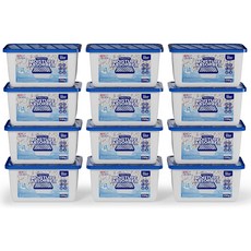 W&E 초이스 수분 흡수기 욕실용 휴대용 습도 흡수 상자 옷장 및 자동차 무향 제습기 12팩, Purple