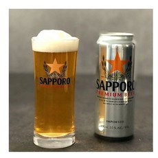 삿포로맥주잔 삿포로맥주 전용잔, 삿포로맥주잔B타입, 1개