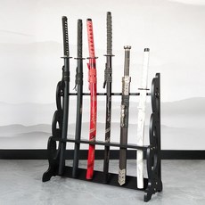 검 거치대 도검 좌대 검도 칼 진검 받침대 소드랙 걸이, 1개