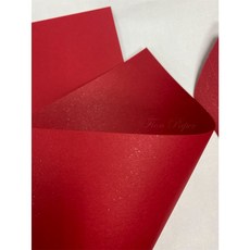 Fion A3/A4星河紅紙，120磅/240磅紅包紙，紅色美術紙，春聯用紙，DIY紅包袋材料，星點方斗春聯專用紙, 1個, 120磅,正方20cm-25張