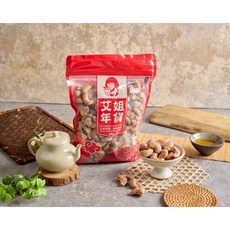 艾姊 年貨 帶皮薄鹽腰果 1斤 600g, 1個, 1斤600g