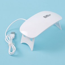 미니 UV LED 젤네일 램프 USB 셀프네일 레진, 상세 참조, 1개