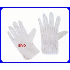 防靜電手套 顆粒手套 尼龍材質 10雙/包 防滑耐磨 工作手套, 1個, 防靜電手套 S