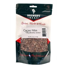 브루어스 베스트 유기농 카카오 (코코아) 닙스 - 113.4g Brewers Best Organic Cacao (Cocoa) Nibs-4 oz., 1개, 113g