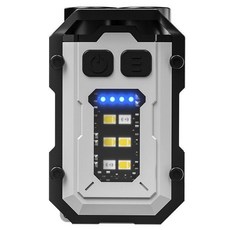 S16 迷你鑰匙扣燈 磁吸Type-c充電多功能手電筒, 1個, S16 一個裝