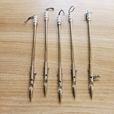 탑포인트 새총 낚시 사냥 스테인레스 화살촉 다트 투석기(국내배송), 5개