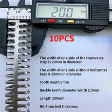 컨베이어 벨트 커플 링 버클 조인트 레이싱 부품 패스너 연결, 08 typeC