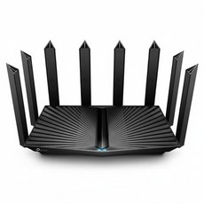 티피링크 AX6000 듀얼 밴드 8 스트림 2.5 Gbps 포트 Wi-Fi 6 공유기, Archer AX80, 1개