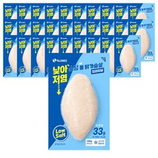 득근파티 저염 닭가슴살, 30개, 130g