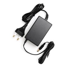 모니터어댑터 (프라임디렉트) 아답터 220V / 12V 3A (내경2.1mm/외경 5.5mm) 전원 케이블 일체형 (비닐포장), 1개