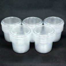 都市風情圓形提拉米蘇蛋糕容器 150ml, 1個, 50入