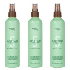 포레스트스토리 슈퍼 하드 워터 스프레이, 252ml, 3개