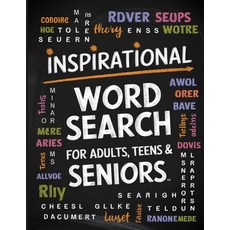 (영문도서) Inspirational Word Search Book for Adults Teens and Seniors: Large Print Word... Paperback, Laura Bidden, English, 9788457513014