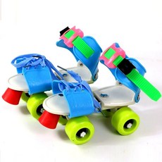 탈부착 롤러스케이트 바퀴 신발 인라인 롤러슈즈 휠, 1개, 바이브런트 블루 22 - 32 3 6세