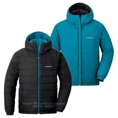 MONT-BELL 男 THERMALAND PARKA MS 輕量雙面穿化纖連帽外套