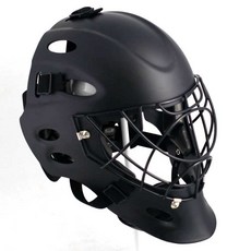 아이스하키 헬멋 마스크 골키퍼 안전캡 안면 보호, 화이트 M, 1개