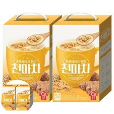 콘푸레이크 담터 현미 천마차 100T(50Tx2개), 18g