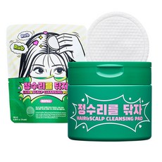 동국제약 마데카 정수리를 닦자 패드 180g 본품 30매+리필 30매 머리냄새제거 번들거림제거 헤어클렌징패드 헤어클렌징 뽀송한정수리 기름진머리 정수리냄새 산뜻한두피 두피냄새, 1세트