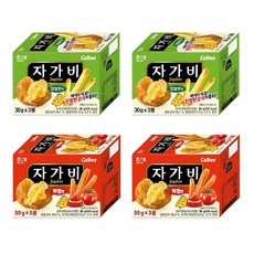 자가비 짭잘한맛 90g 2개 + 케첩맛 90g 2개