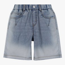 (밀리밤) 밀리 찰랑 루즈 데님반바지 MLTH26462_강남점
