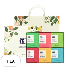 런던프룻앤허브 과일 앤 허브 티 컬렉션 6종 x 5p 세트 + 쇼핑백, 1세트 식품/사과식초/땅콩버터 외 반품 최저가 6,870원