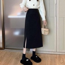 정장스커트 선물 캐쥬얼치마 롱스커트 코디 데이트