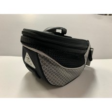 LOTUS SH-9702R LT25海豚型座墊袋 自行車快拆式座墊包 銀格黑 M, 1個