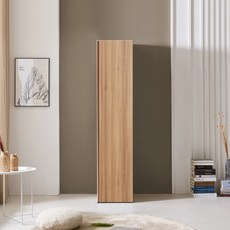 솜씨방가구 로즈모던장롱 문형 쪽장(이단봉형), 내추럴