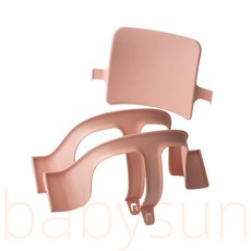 통통한 아이들을 위한 의자와 안전 구성 가능 탈부착형 특별 트레이 특대형 유아용 TT 호환, 벚꽃 핑크색 등받이, 1단계 및 2단계 조절식 안전 가