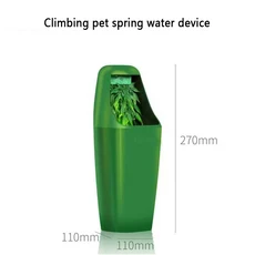 식수 양서류 도마뱀 분수 파충류 자동 필터 카멜레온 급수기 도구, EU, 1개