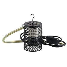 陶瓷保溫燈套裝組 附燈泡 50W/100W可選 110V電壓, 寵物保溫燈附100W燈泡, 1套