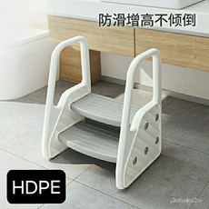 兒童墊腳凳 馬桶墊腳凳 兒童扶梯 兒童腳踏凳 寶寶洗手凳 防滑安全墊腳凳, 1個, babyviva加寬雙層墊腳凳