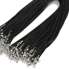 목걸이줄 패브릭끈 45cm 로프 diy 팔찌 쥬얼리 장신구, 낱개색상랜덤BL07938, 1개