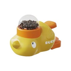【芋仔本舖】小黃鴨漏食玩具 寵物餵食器 益智玩具 餵食機 寵物用品, 1個, 小黃鴨漏食玩具